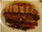 duck with soba noodles